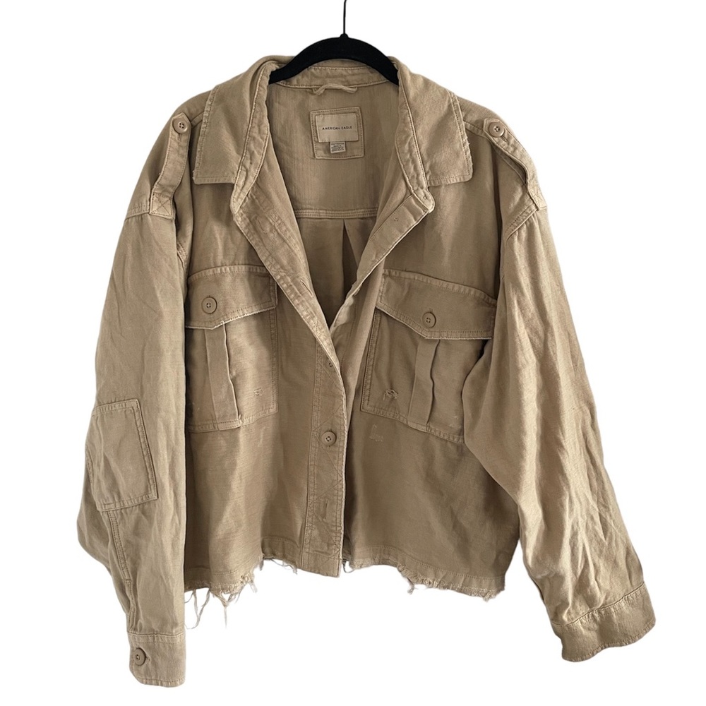 American Eagle Outfitters Tan Jacket